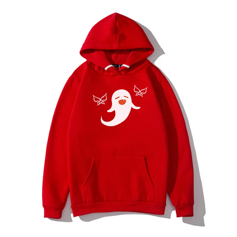 

Genshin Impact Hu Tao Cape Hoodie Women Men Kawaii Cartoon Manga Aesthetic Game Streatwear Pullover Harajuku Casual