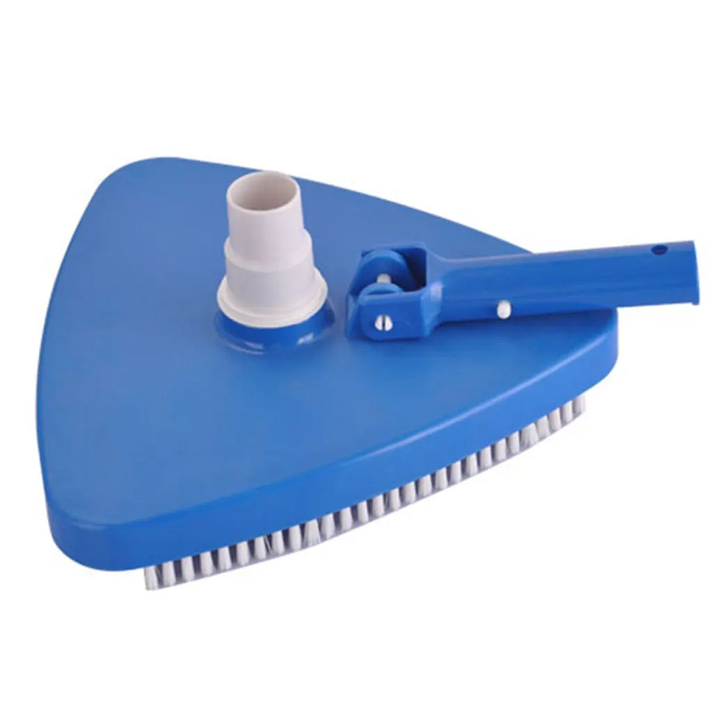 

Suction Head PVC Replaced Part Triangle Shape Pool Cleaning Tool Firm Bristle Effective Vacuum Heads Dirt Remover