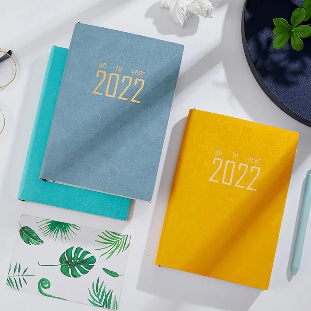 

A5 Lovely Faux Suede Water Proof Cover Thickened Diary Writing Notebook for Travel Journal Notebook Diary Book