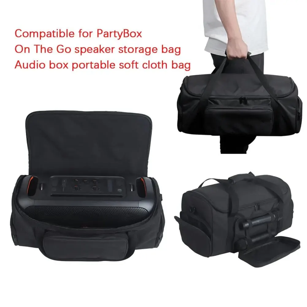 

Портативная сумка для динамика, дорожная переносная Подставка для хранения с фотографией, совместимая с PartyBox на ходу