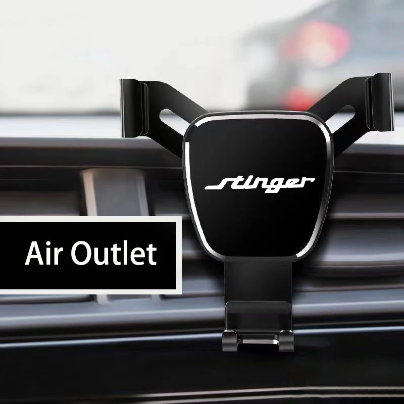 

Gravity Sensor 360° Rotatable Car Phone Holder Air Outlet Auto Mount Support For Kia Stinger 2017 2018 86311J5100 86311 J5100