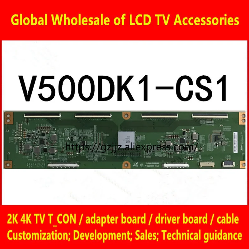 

T new led50k680x3du logic board v500dk1-cs1 Qimei 4K screen v500dk1-ls1