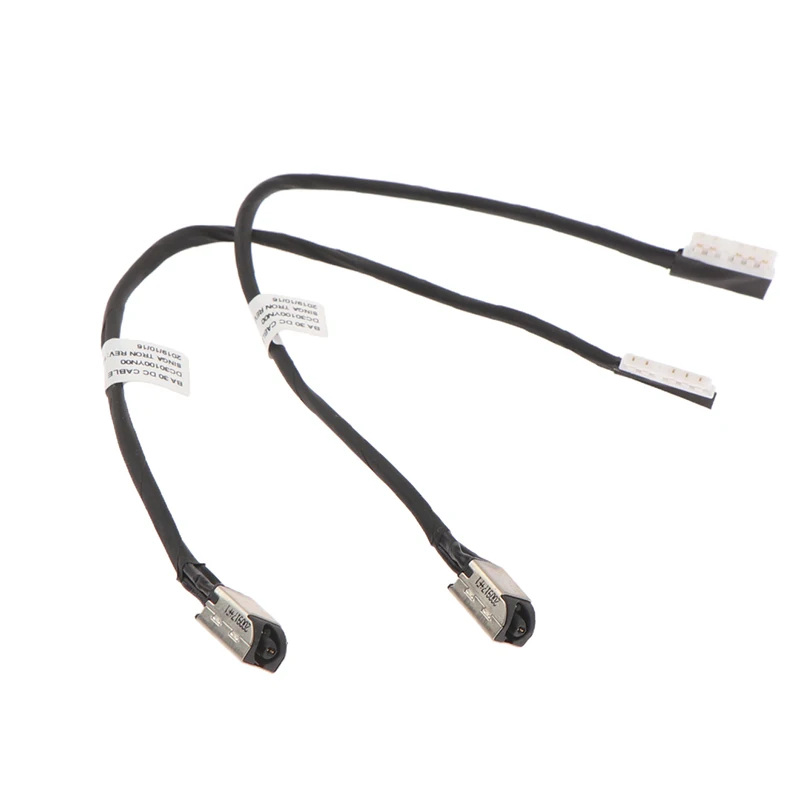 

1 шт., разъем питания постоянного тока с кабелем для ноутбука Dell Inspiron 15 5570 5575 17 5770 P75F, гибкий кабель 02K7X2 DC301011B00