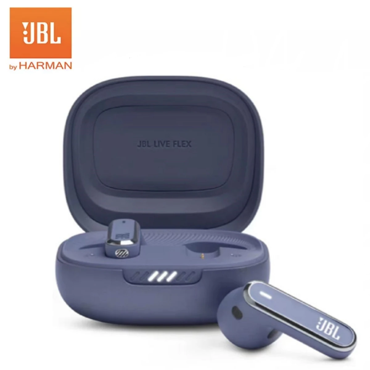JBL LIVE FLEX TWS Bluetooth беспроводные наушники, спортивные наушники, наушники с глубокими басами, водонепроницаемая гарнитура с зарядным устройством