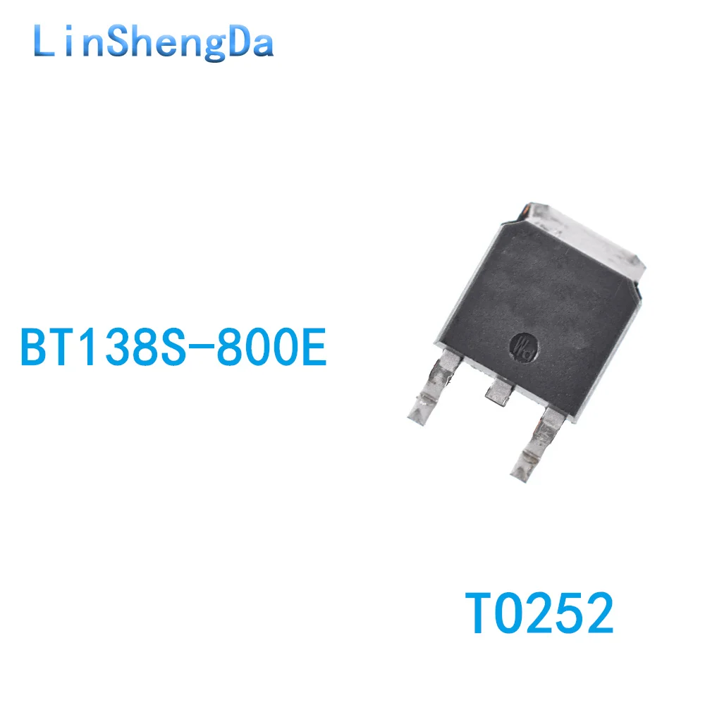 

10 шт BT138S-800E TO-252 SMT 12A 800V Двунаправленный тиристор