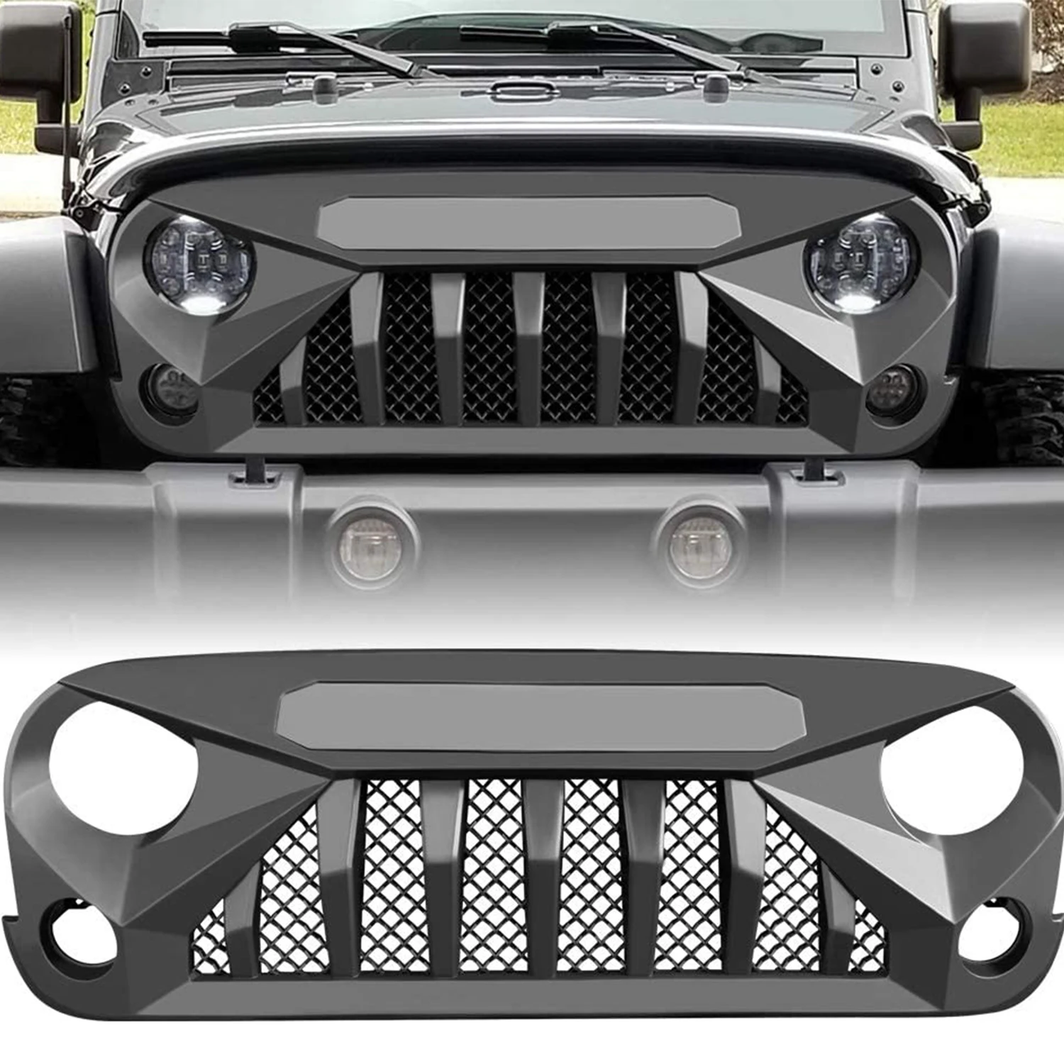 

2013-2017 4x4 offroad accessories Front car Grille forWRANGLER JK
