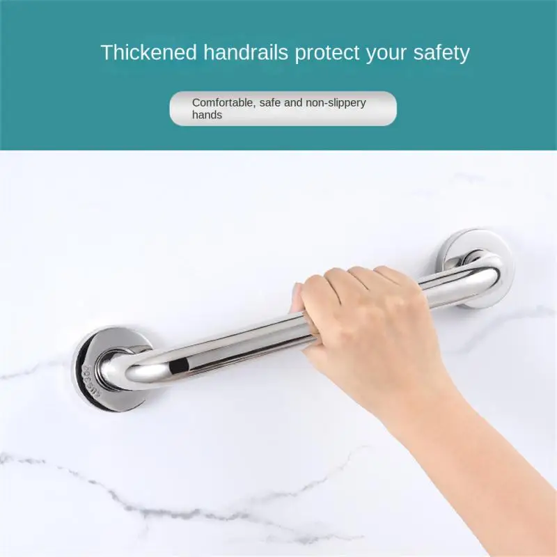 

High Quality Stainless Steel 300/400/500mm Bathroom Tub Toilet Handrail Grab Bar Shower Safety Support Handle Towel Rack