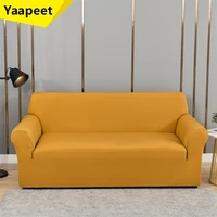 1234 seat sofa covers for living room elastic spandex sofa cover solid color corner sectional couch chaise longuer slipcovers