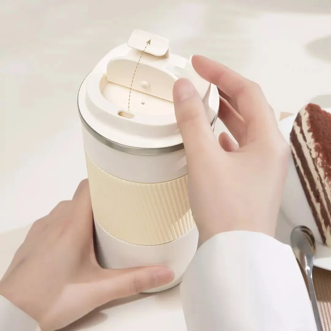 

Youpin Insulation Coffee Cup Coconut Milk White Ceramic Inner Liner Non-slip Long-lasting Heat Preservation Smart Home