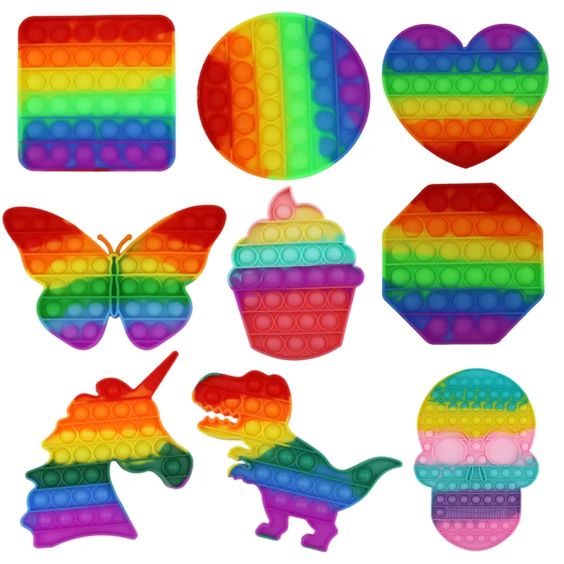 Забавная игрушка для снятия стресса дешевая простая сенсорная взрослых и детей