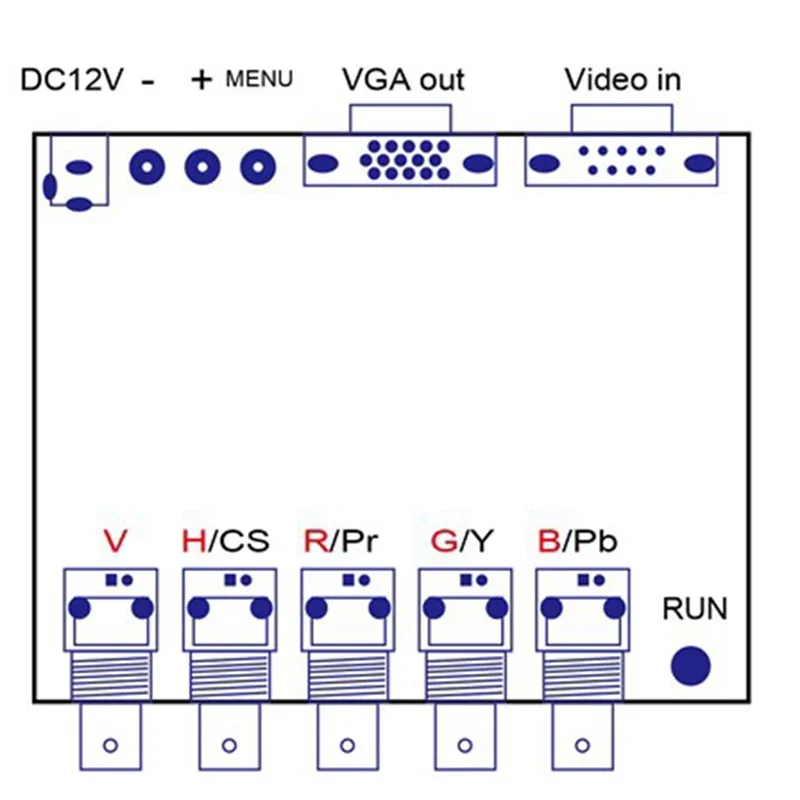Видеоконвертер B-M GBS-8219 XVGA BOX