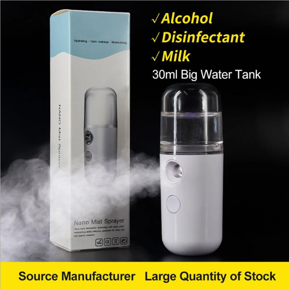 

Small Nano Spray Water Replenishing Instrument Sprayer Portable Handheld Humidifier Nano Mist Sprayer