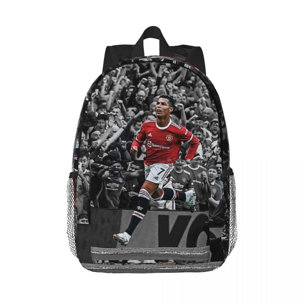 

Cristiano Ronaldo Cr7 Backpacks Teenager Bookbag Casual Students School Bags Travel Rucksack Shoulder Bag Large Capacity