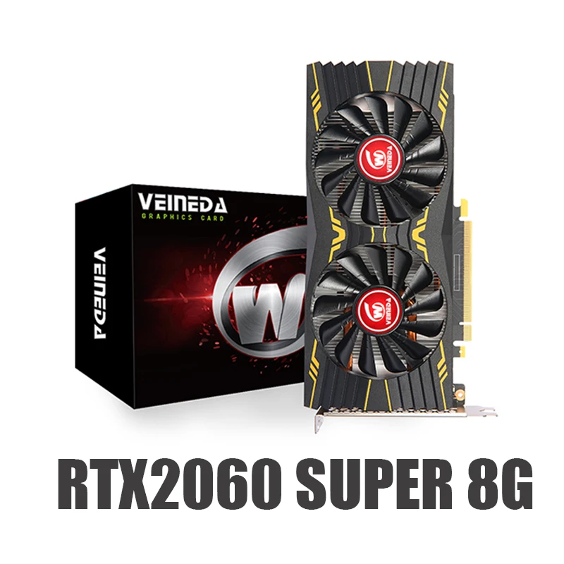 

VEINEDA rtx 2060 super 8gb gddr6 256bit 12nm graphics cards RTX2060super 8G for PC gaming 2060 super 8gb placa de video
