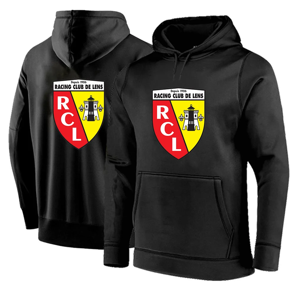 

Euro Club Rc Lens 2023 Men's New Solid Color Hoodies Streetwear Sweatshirts Hooded Long Sleeves Fashionable Coats Pullover Tops