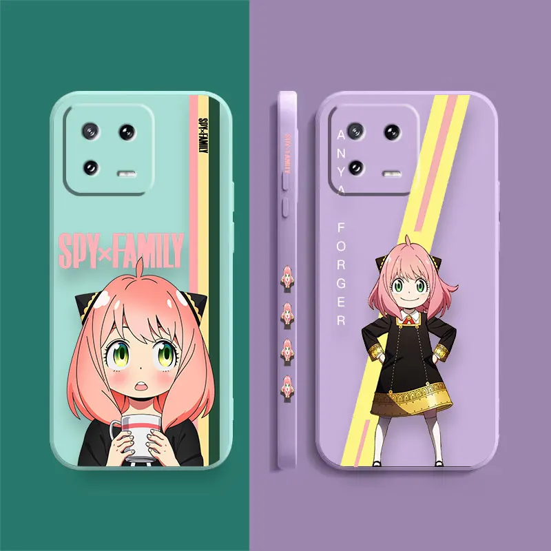 Case For Xiaomi PCOO F3 F4 F5 M3 M4 M5 X3 X4 X5 MIX 3 4 Black Shark 4 5 GT Pro 4G 5G Case Funda Cqoue Shell Capa SPY Family ANYA