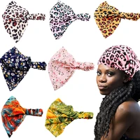 women girls printed headbands knitted soft headbands retro bandanas bandages headbands fashion hair accessories