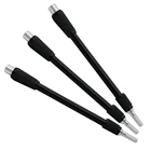 Удлинитель с гибким валом, отвертка, держатель для сверл, звено для электронной дрели, 132 мм, шестигранный шуруповерт, мягкие валы, электроинструмент