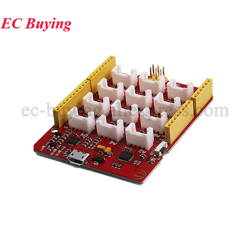 Seeeduino Lotus V1.1 для Arduino UNO Atmega328 AVR 8-битный MCU микроконтроллер макетная плата IIC I2C SPI интерфейс UART