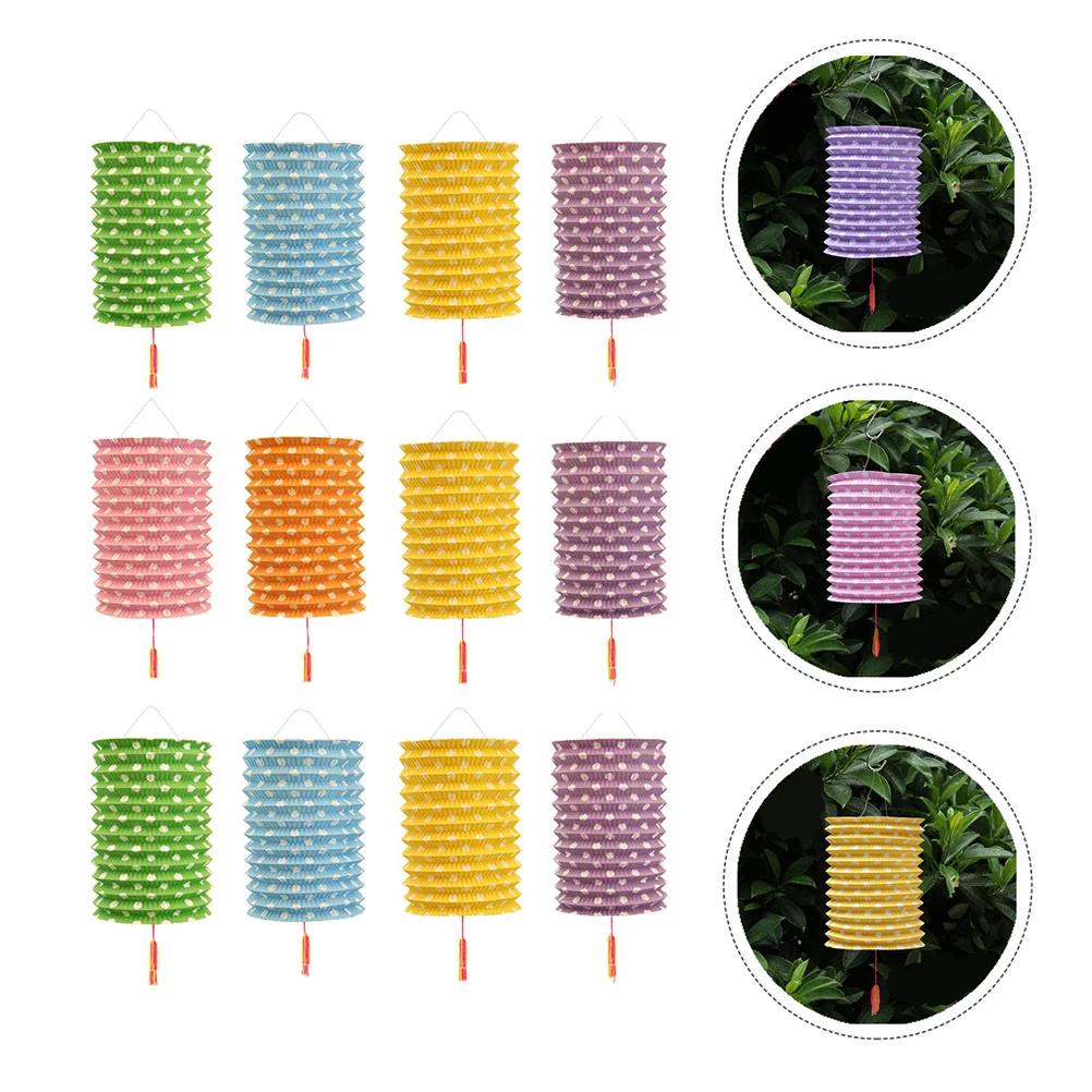 

12pcs Party Paper Lanterns Paper Lanterns Party Decoration Props