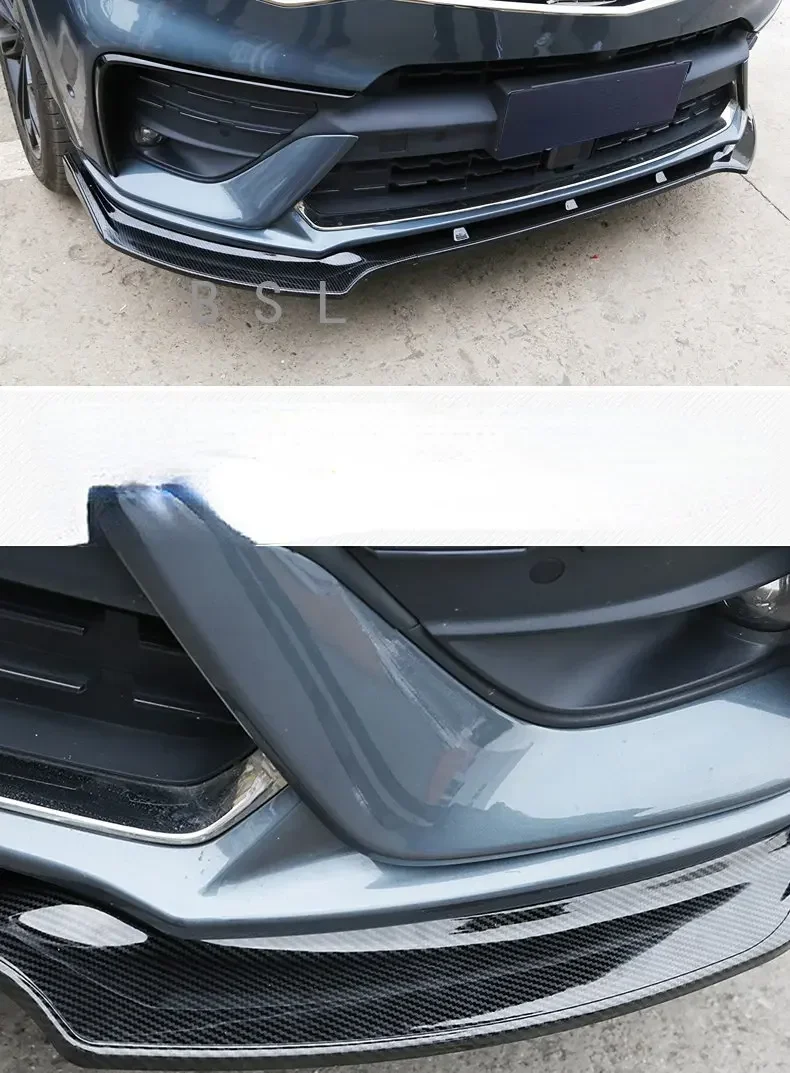 Автомобильный Стайлинг передний лопата бампер утюжок для губ сплиттер тела