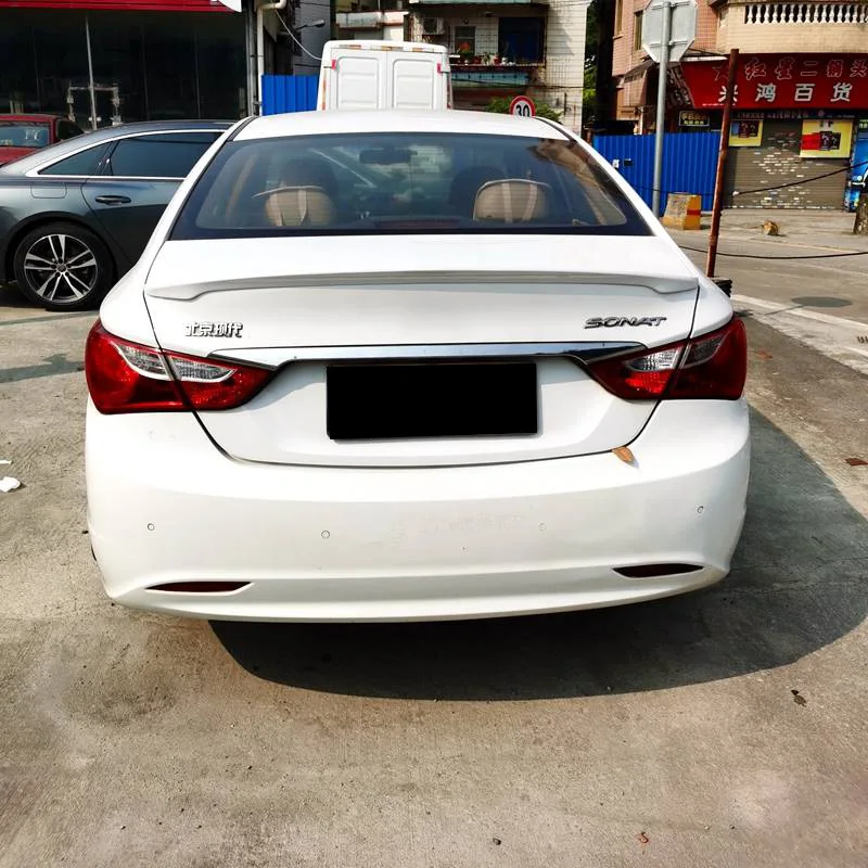 Для Hyundai Sonata 2011 2012 2013 2014 Задняя Крышка багажника автомобильный спойлер Крылья