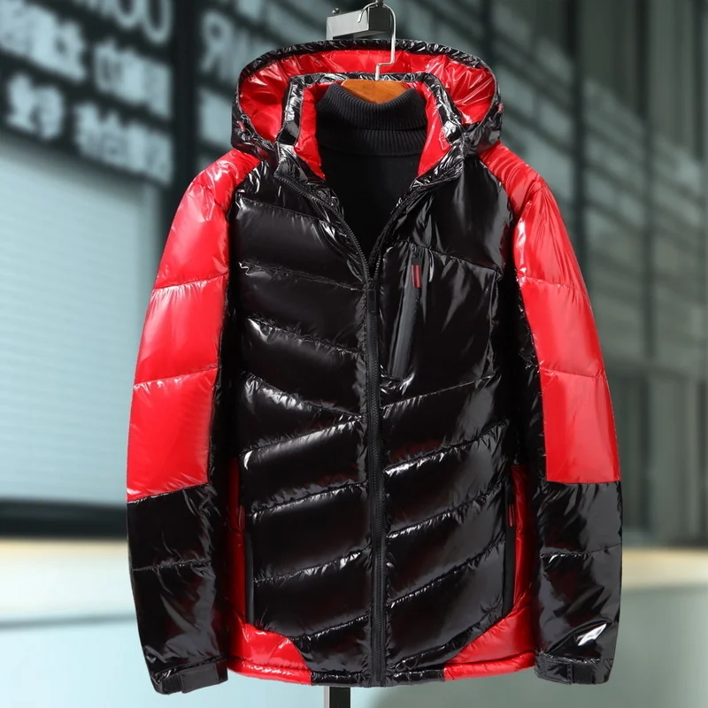 

2023 Winter Men Jacket Hooded Fashion Casual Cotton Thicken Jacket Oversize Parka Waterproof For MenWarm Coats Plus Size 7XL 8XL
