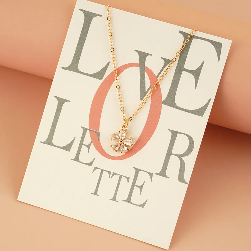 

Double Circle Necklace Gold-Color Sun Butterfly Pendant Fashion Clavicle Chains Simple Statement Collare Women Jewelry Gifts