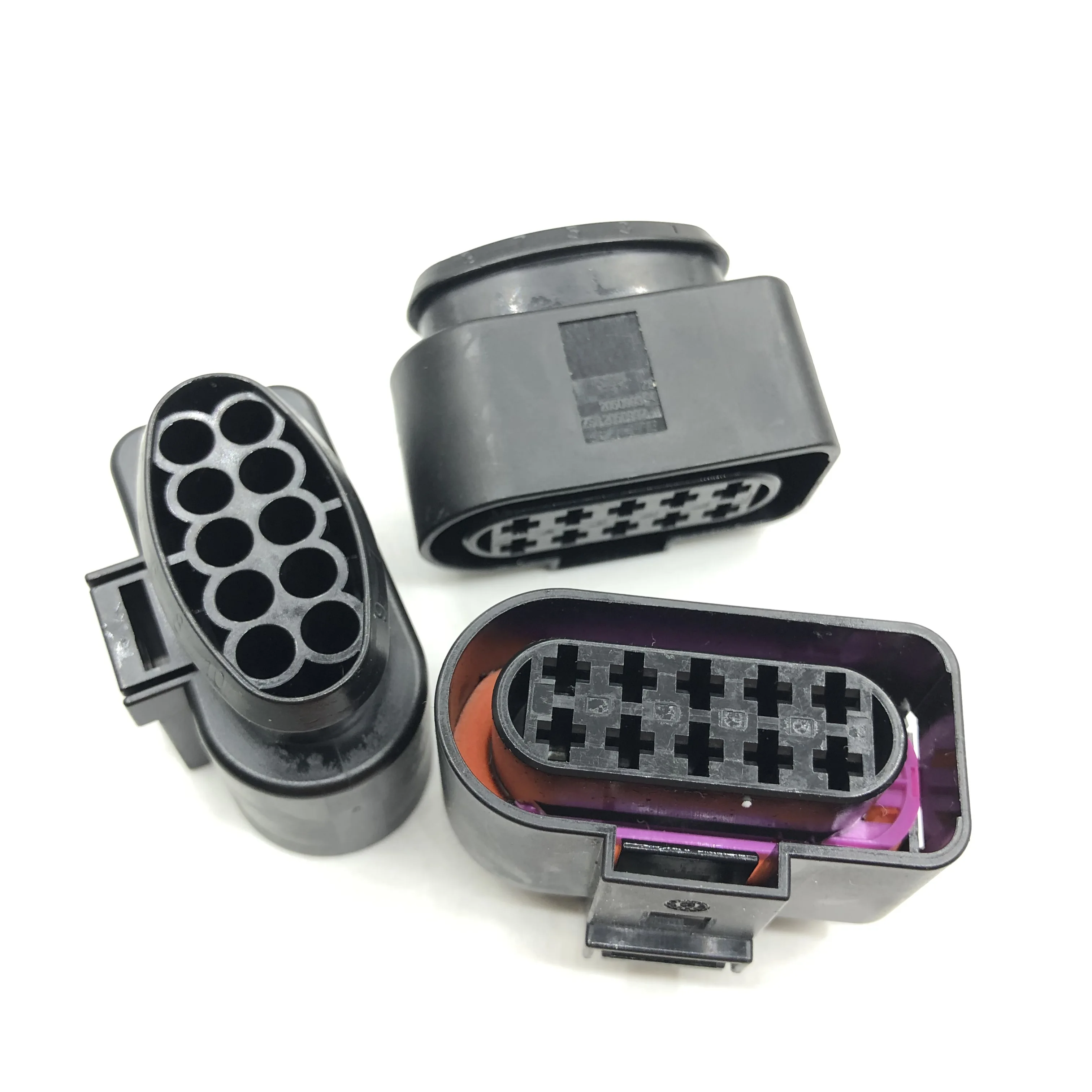 10 Pin Car HeadLight Headlamp Plug Pigtail Connector Wiring Adapter 1J0973735 Suitable for Audi Volkswagen connector plug