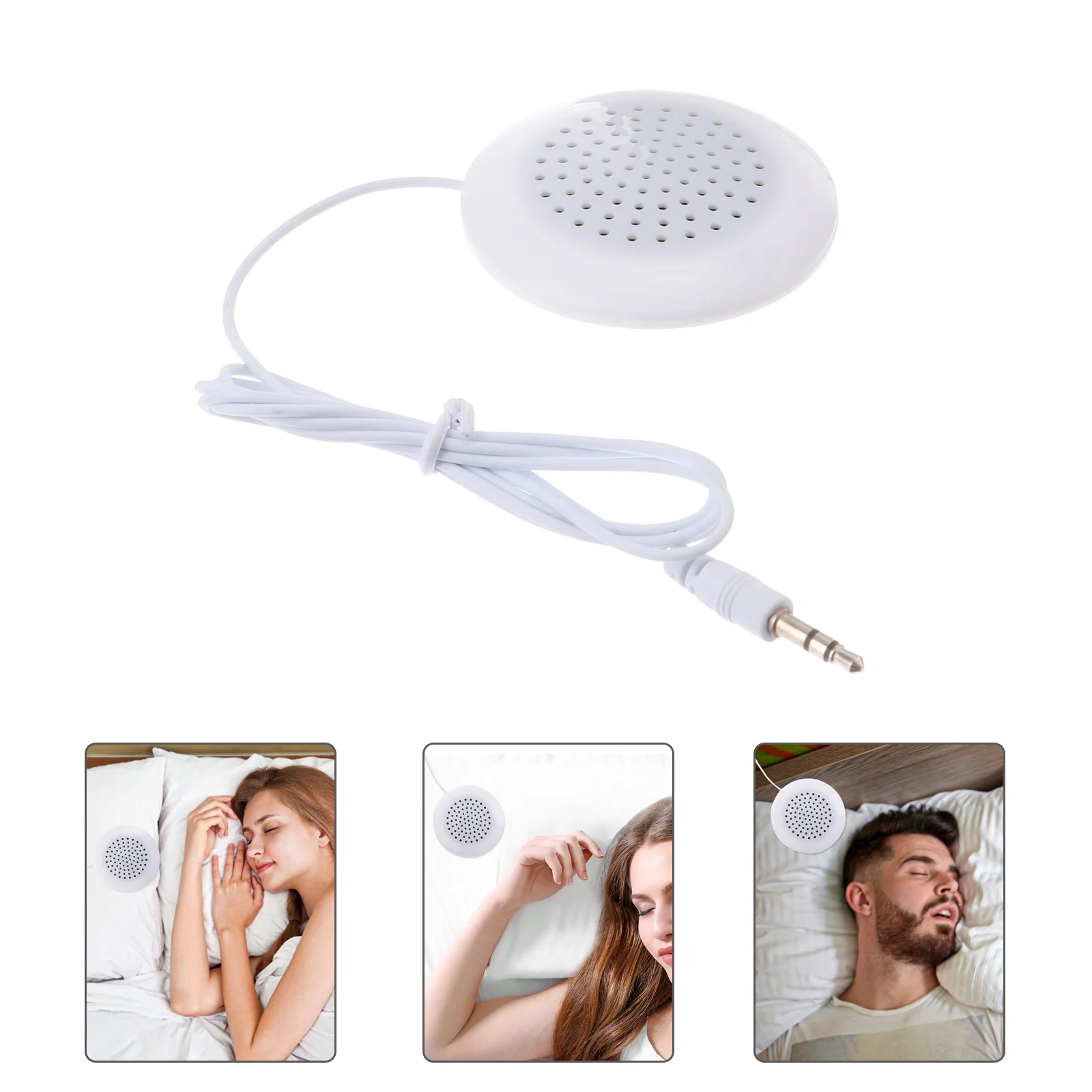 

Speaker Pillow Speakers Sleeping Mini Bed Side Portable 3.5Mm Headphone Wireless Input Aux Mate Line Mobile Wire Jack Roberts