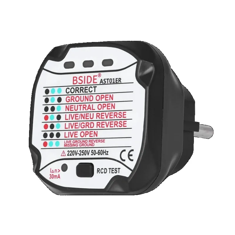 BSIDE AST01 Тестер Розетка Детектор Мощность Приемник Домашний Декор Предотвращение