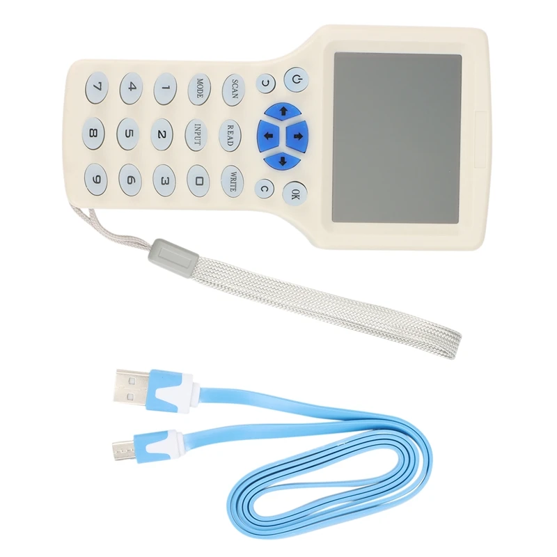 

Top ZX08CD RFID Copier ID IC Card Reader Writer Copy M1 13.56MHZ UID Encrypted Duplicator Programmer For All 125Khz Cards