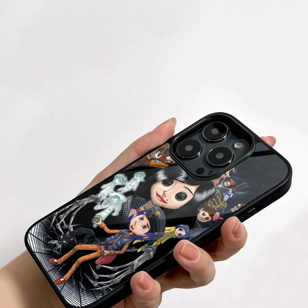Чехол для телефона C-Coraline IPhone 11 12 13 14 15 16 Plus Pro Max зеркальный акриловый чехол из