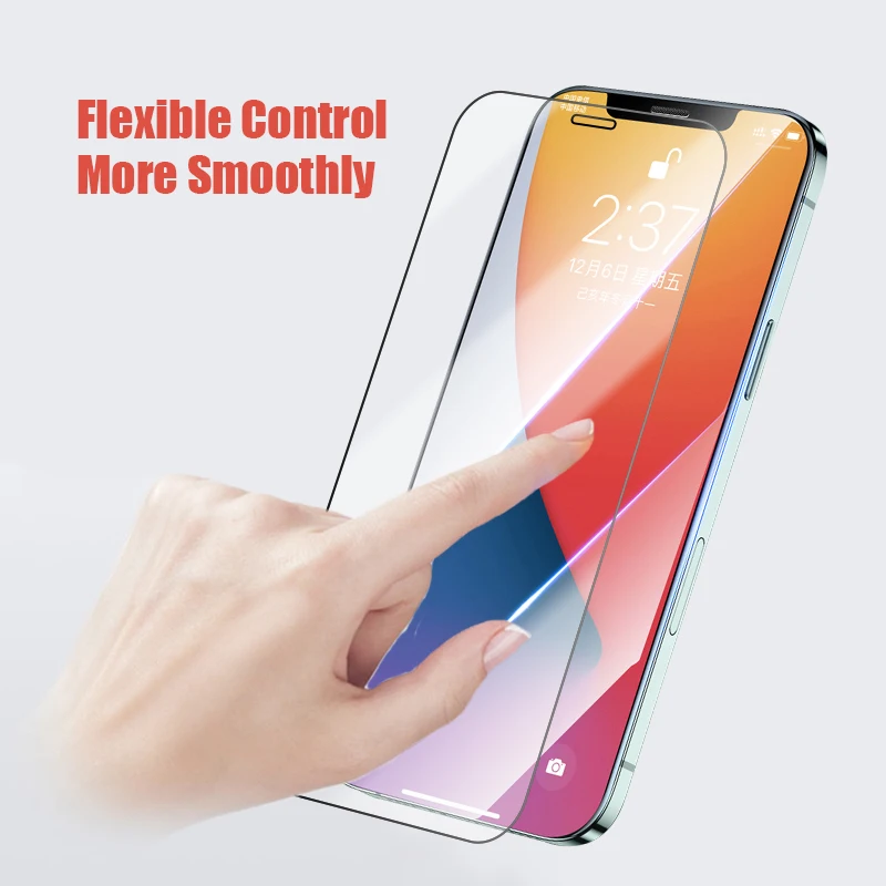Стекло для iPhone 12 13 7 8 Plus 6 6S 5S SE 2020 Защитная пленка 11 Pro Max Mini XR XS X защитное стекло 4 шт.