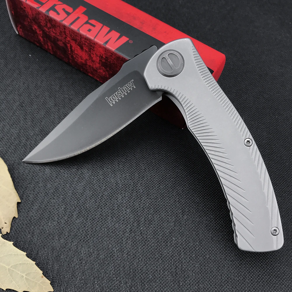 

EDC Stonewashed Pocket KS 3490 Blade Folding Knife For Men Tactical Knives Hiking Hunting Fruit Cutter Camping Gear