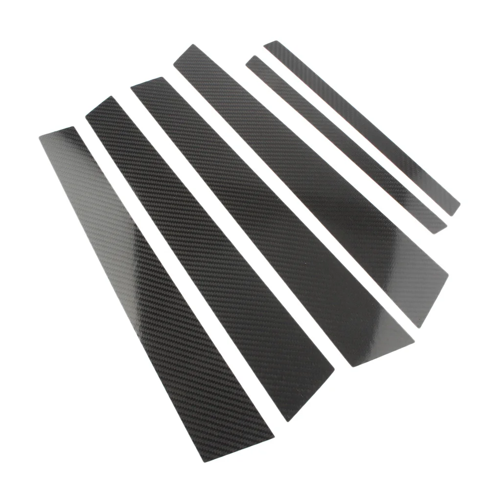 Углеродное волокно автомобильное Окно B колонны литье защитная накладка для BMW 3