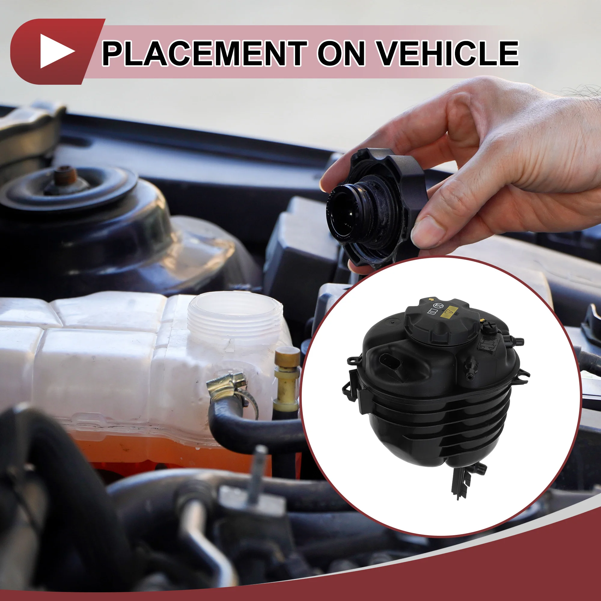 UXCELL Резервуар для охлаждающей жидкости двигателя Расширительный бачок BMW 330i