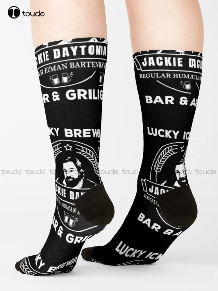 

Jackie Daytona Lucky Brews Bar And Grill Shirt What We Do In The Shadows Socks Comfortable Best Girls Sports Christmas Gift Gift