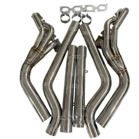 jtld high quality auto part 304 stainless steel exhaust header manifold for w204 c63