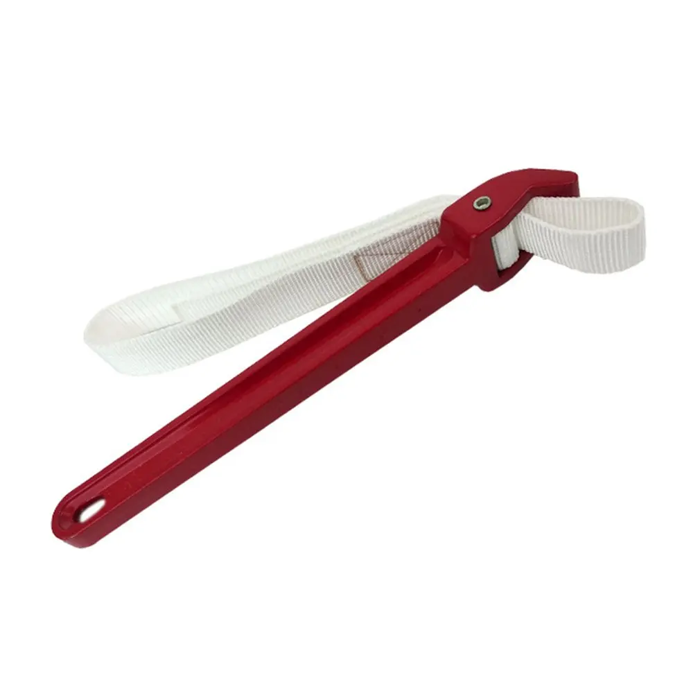 

Nylon Belt Filter Wrench Adjustable Nylon Strap Non-slip Aluminium Handle Firm Grip Easy To Use Wrench
