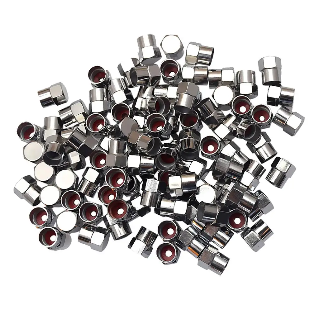 

100 Pcs High Quality Valve Caps Universal For Valve Accessories