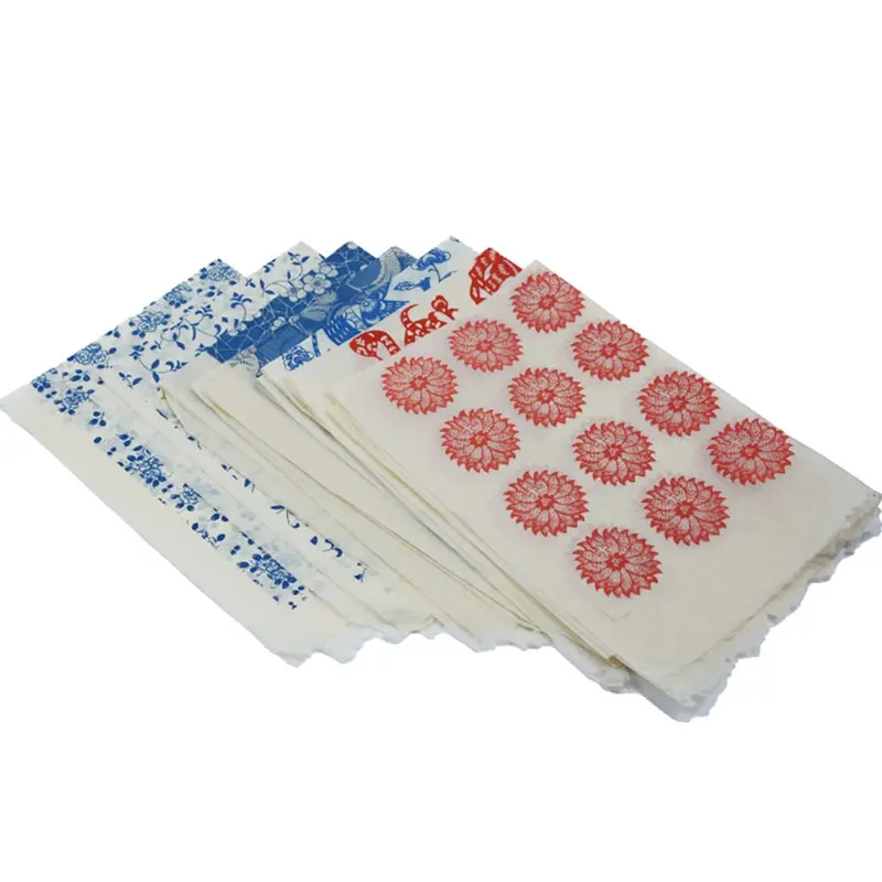 

1PC Underglaze Flower Paper Pottery Ceramics Transfer Paper Jingdezhen Blue And White Porcelain Plain Applique 54x37cm