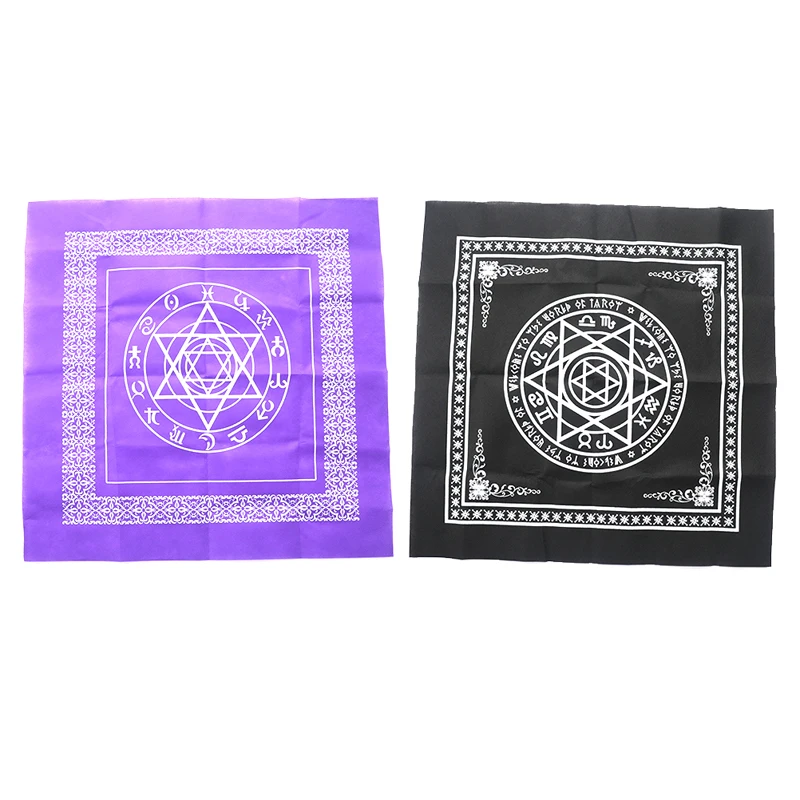 

Скатерть Таро гадания Таро карта Pad Magic Pentacle Runes Cloth