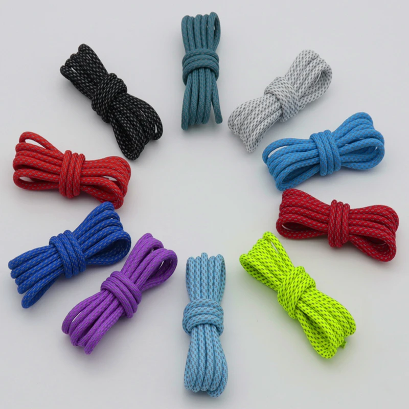 

4.5MM Reflective Ropes 2021 New Trendy Laces Top Shoe Accessories Reflect Light In Night Hoodie Cloth Glow Shoelaces
