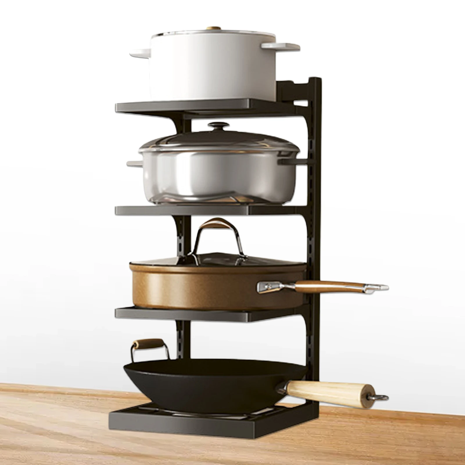 

Органайзер для кастрюль и сковородок, 3 уровня