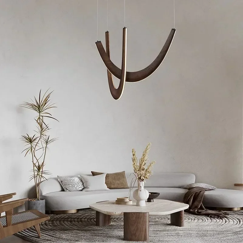 Скандинавские двойные циклотронные светодиодные подвесные светильники