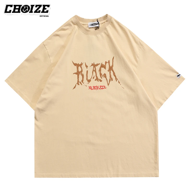 

Men Washed Tshirt Hip Hop Floral Flame Cross Graphic Printed T-Shirts Streetwear Short Sleeve Casual Loose Oversized Tshirt