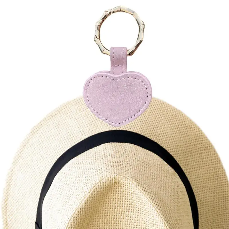 

Hat Clip Magnetic PU Leather Hat Holder For Travel Magnetic Hat Holder For Traveling Bags Backpacks Purses And More Hands Free