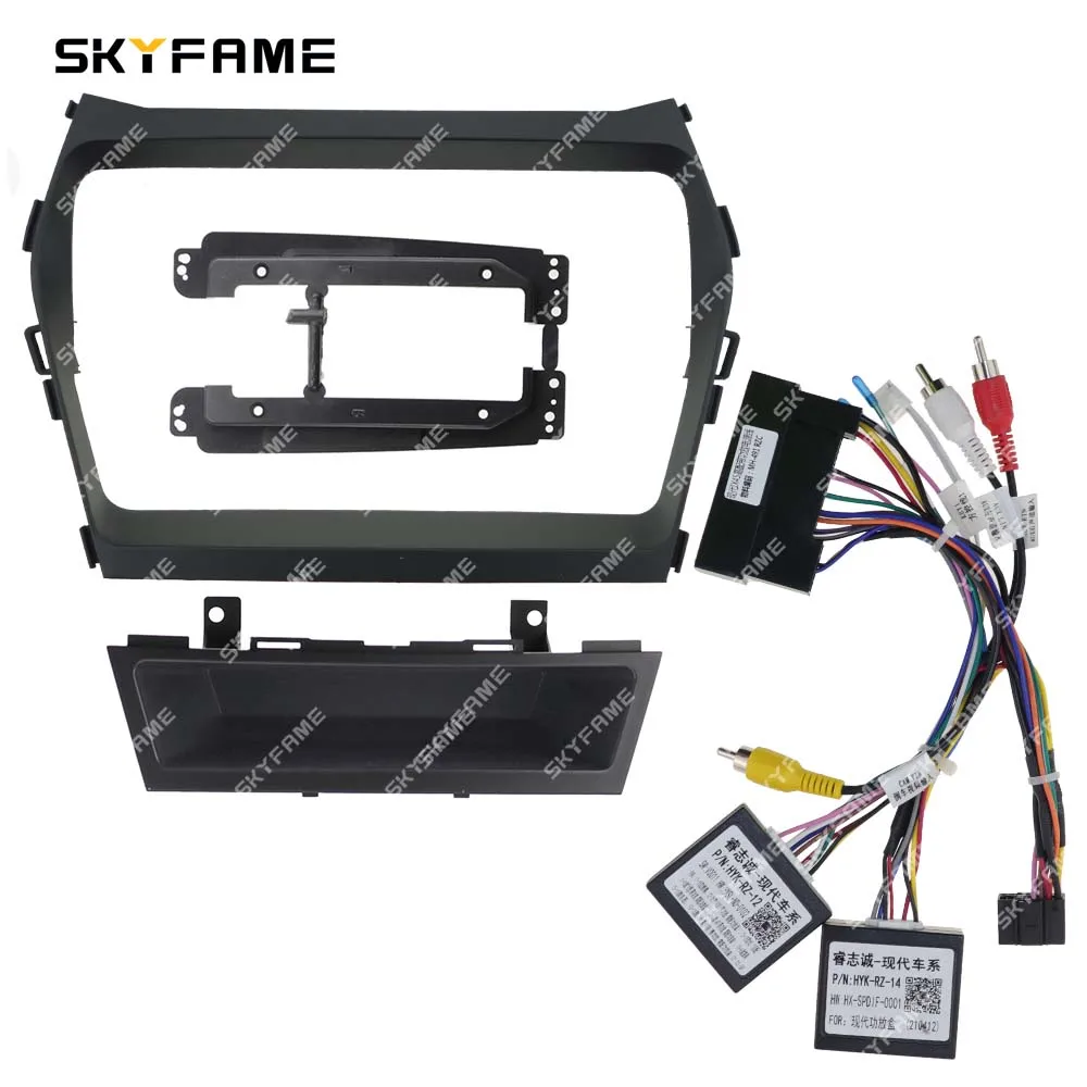 SKYFAME, автомобильная рамка, адаптер Canbus, Android, стандартная панель для Hyundai IX45 Santafi