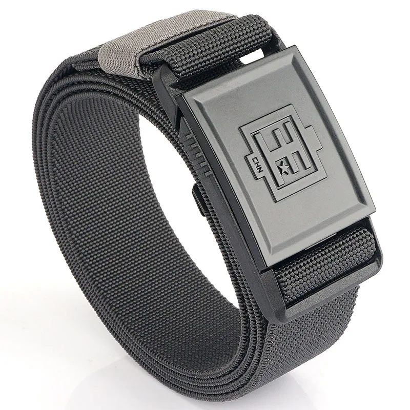 

Новинка 022 ремень быстрого крепления с магнитной пряжкой мужской тканый эластичный для отдыха